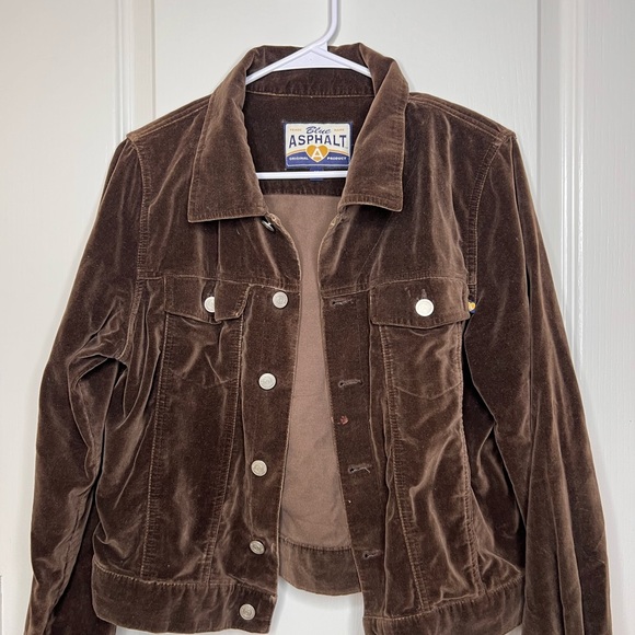 M Blue Asphalt brown courderoy jacket - Picture 8 of 11